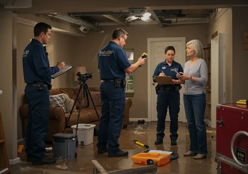 Water Damage Assessment and Insurance Documentation process in Dalton, GA